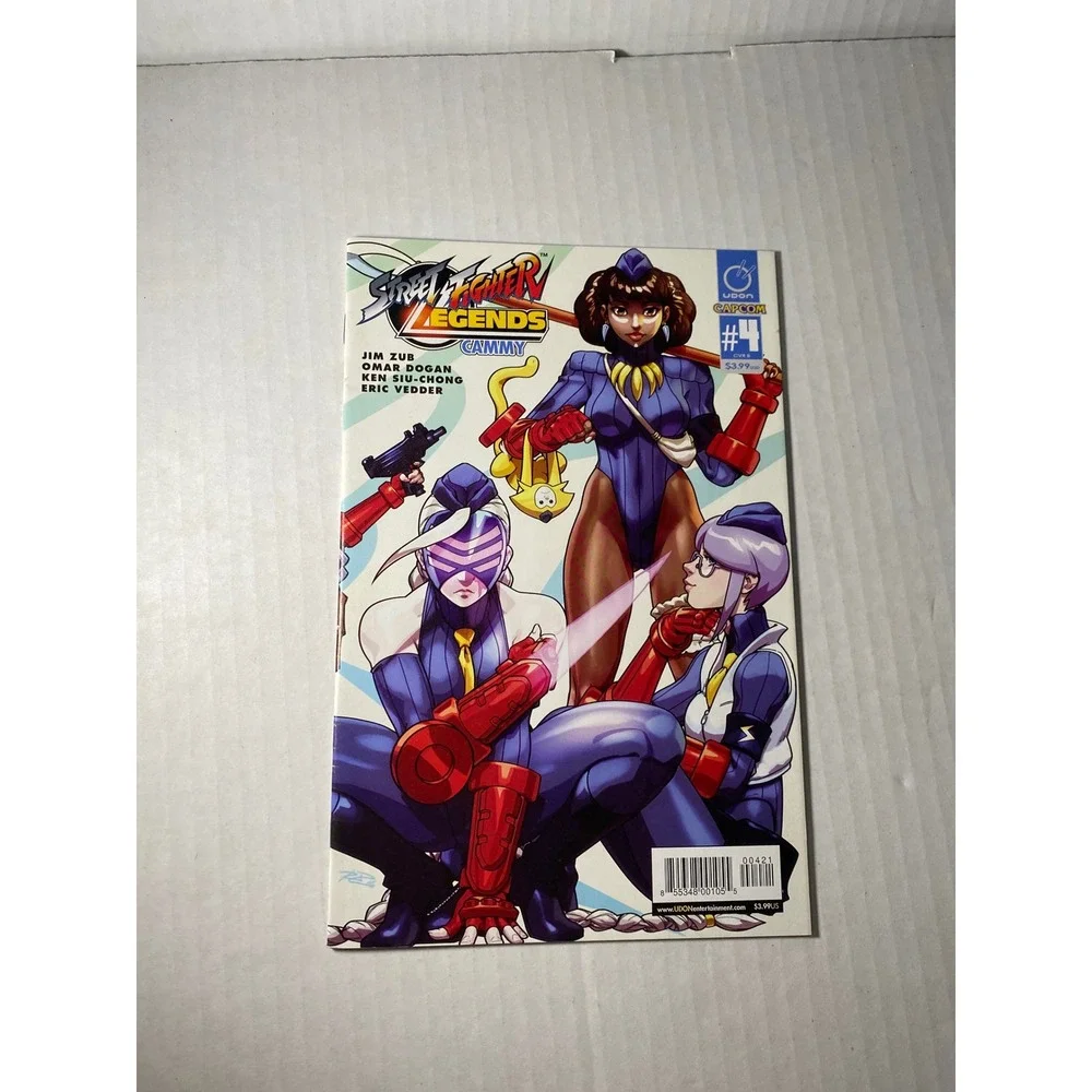 Street Fighter Legends Cammy #4 UDON Capcom Comic Book Omar Dogan Cover 2010